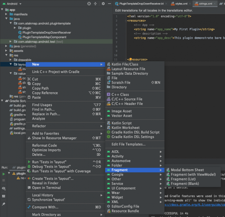 ATAK Plugin, Build a Demo App | Ballantyne Cyber Blog