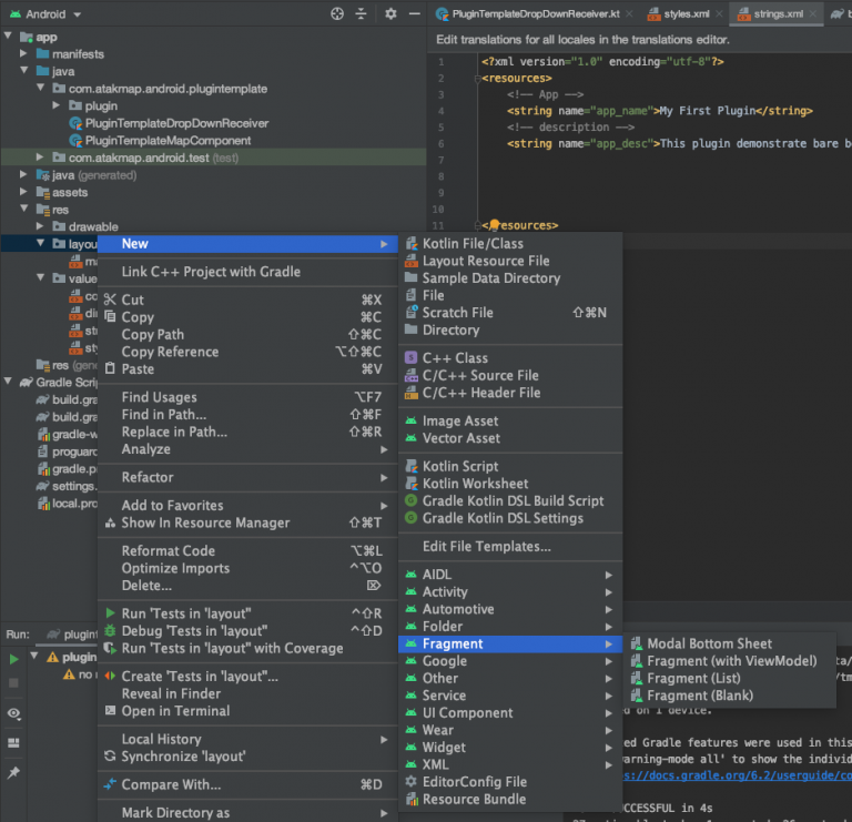 ATAK Plugin, Build a Demo App | Ballantyne Cyber Blog